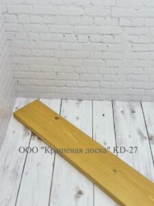 Крашеная доска пола